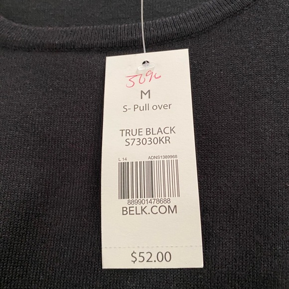 Kim Rogers Black Sweater Size M - Picture 4 of 5